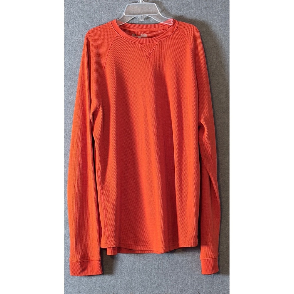 Under Armour Thermal Shirt XL Waffle Knit Long Sleeve Raglan Gorpcore Layering